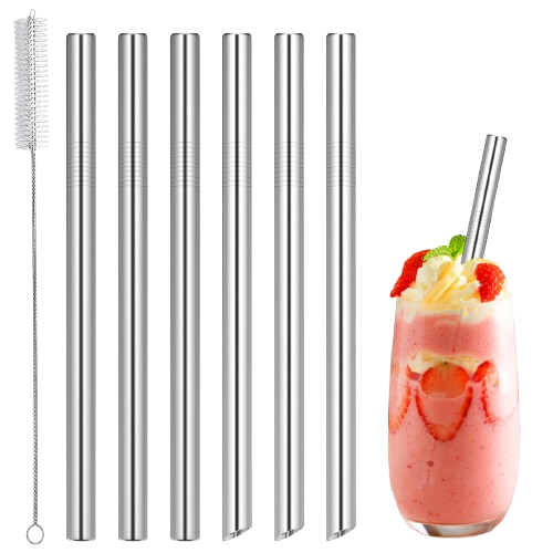 Livarno Home Stainless Steel Straws