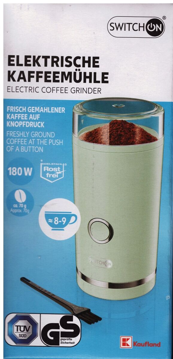 Switch On Electric Coffee Grinder